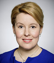 Bundesfamilienministerin Dr. Franziska Giffey. Foto: SPD Berlin/ Joachim Gern